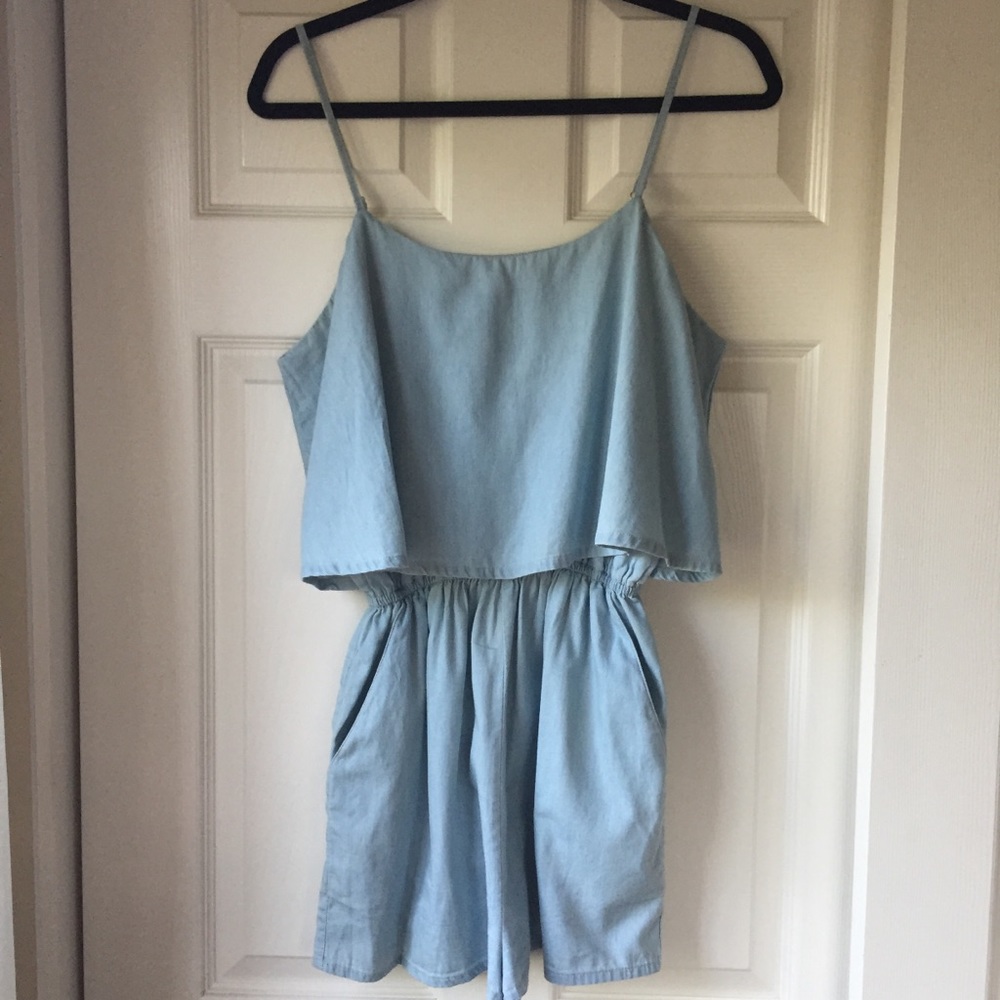 💙Blue romper!